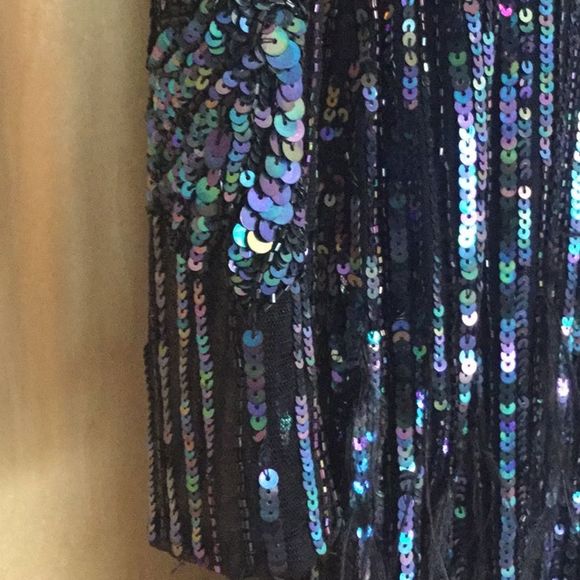 PARKER BLACK Bailey Embellished Mesh Dress - Picture 6 of 15